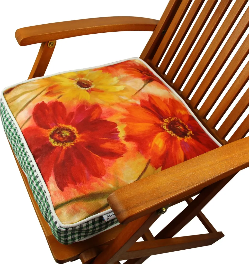 Jastëk Aberto Design, shumëngjyrësh, YM1077, 42x42cm - 2