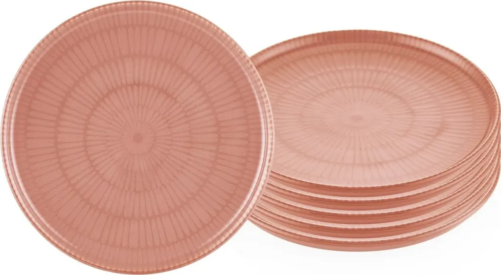 Set për servim torte (6 copë), Hermia, salmon, NON0027 - 3