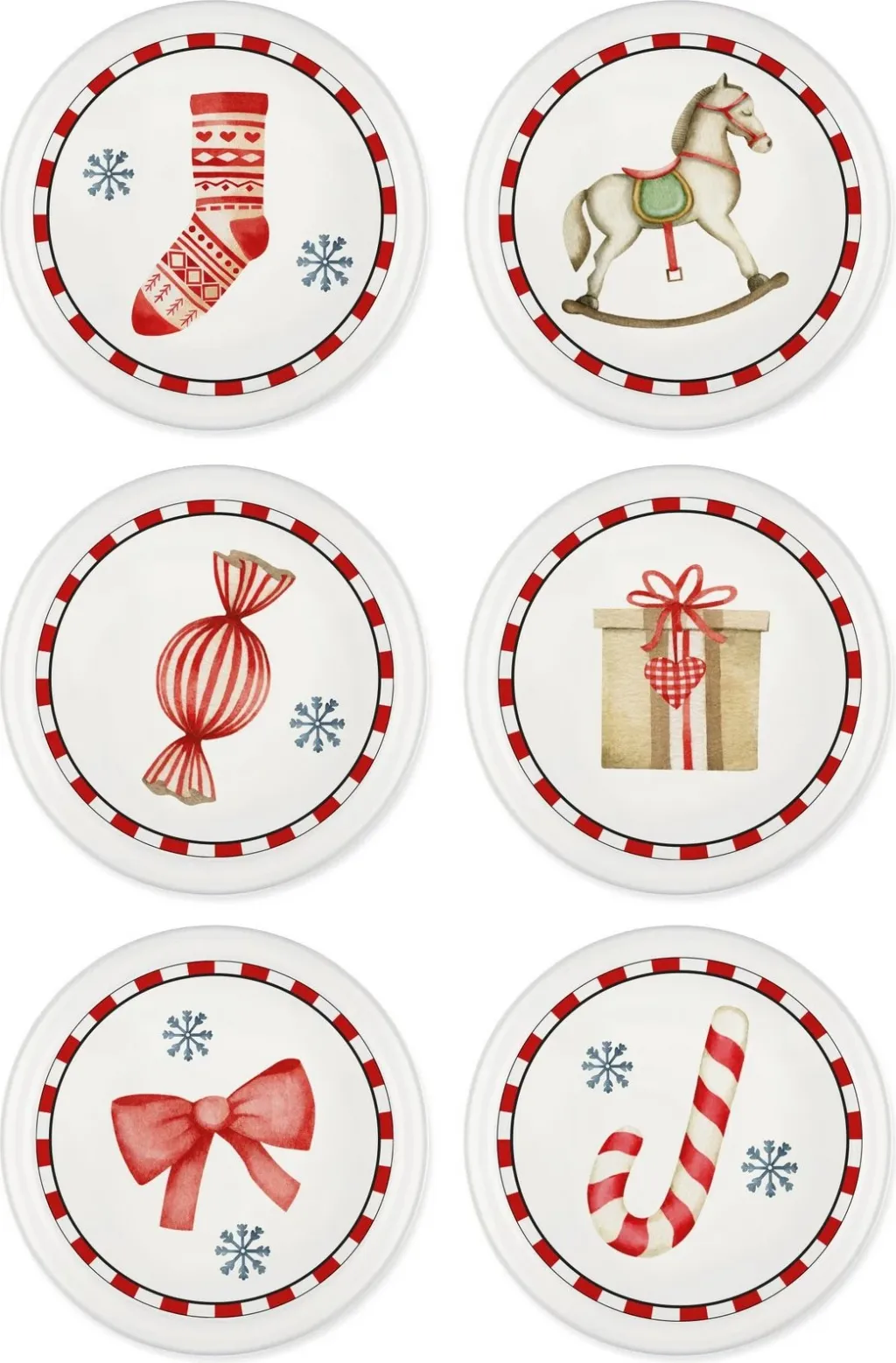 Set pjatash për meze (6 copë), Hermia, NEW036 - 2