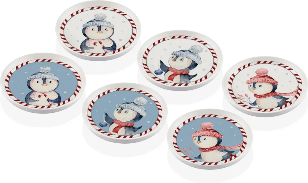 Set tasash për meze (6 copë), Hermia, NEW018 - 3