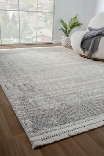 Qilim Conceptum Hypnose, Bastia 1277, 80x300cm, krem dhe gri