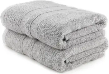 Set peshqirësh për duar (2 copë), Mijölnir, Ayliz, ngjyrë gri