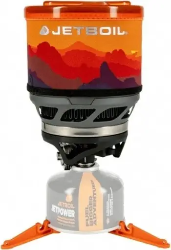 Soba portabile Jetboil MiniMo, 1000 ml, Sunset, për kamping