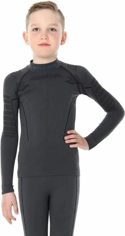 Maicë termoaktive për fëmijë Brubeck, navy blue - 4