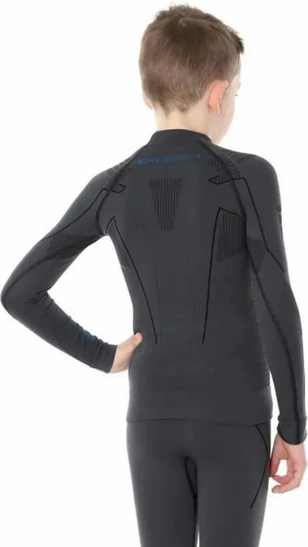 Maicë termoaktive për fëmijë Brubeck, navy blue - 5