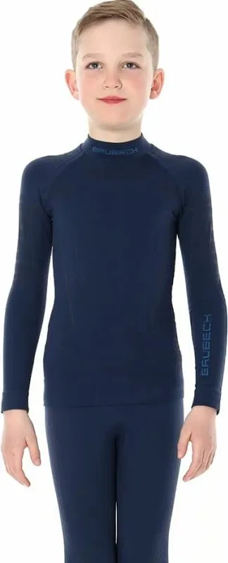 Maicë termoaktive për fëmijë Brubeck, navy blue - 6