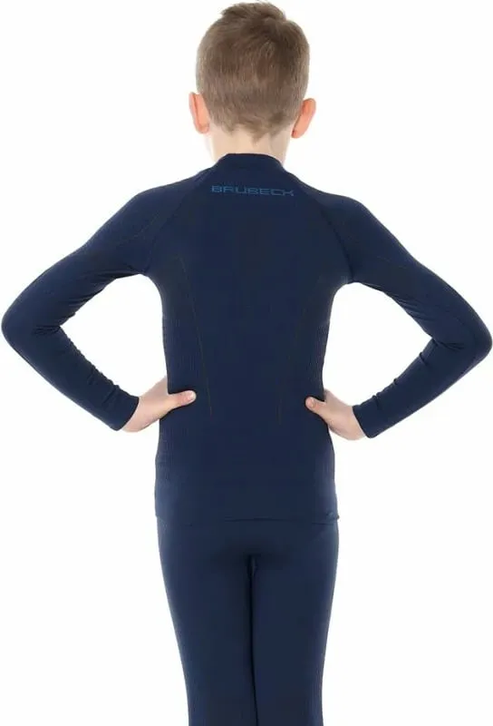 Maicë termoaktive për fëmijë Brubeck, navy blue - 7