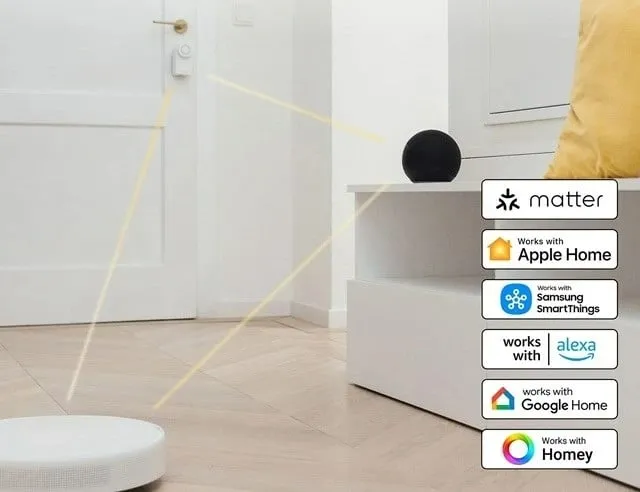 Bravë inteligjente Nuki GO, wireless, për dyer, e bardhë - 3