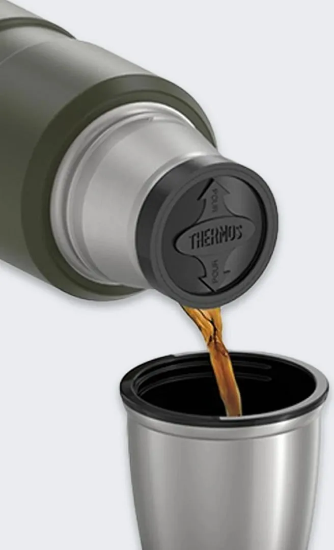 Termos për pije Thermos 470 ml, army green - 3