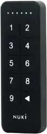 Tastierë inteligjente Nuki Keypad, me kode PIN, e zezë