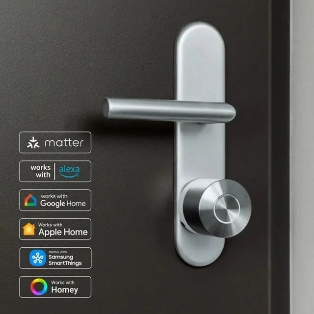 Bravë inteligente Nuki Smart Lock Ultra, elektronike për derë, kompakte, e zezë - 3