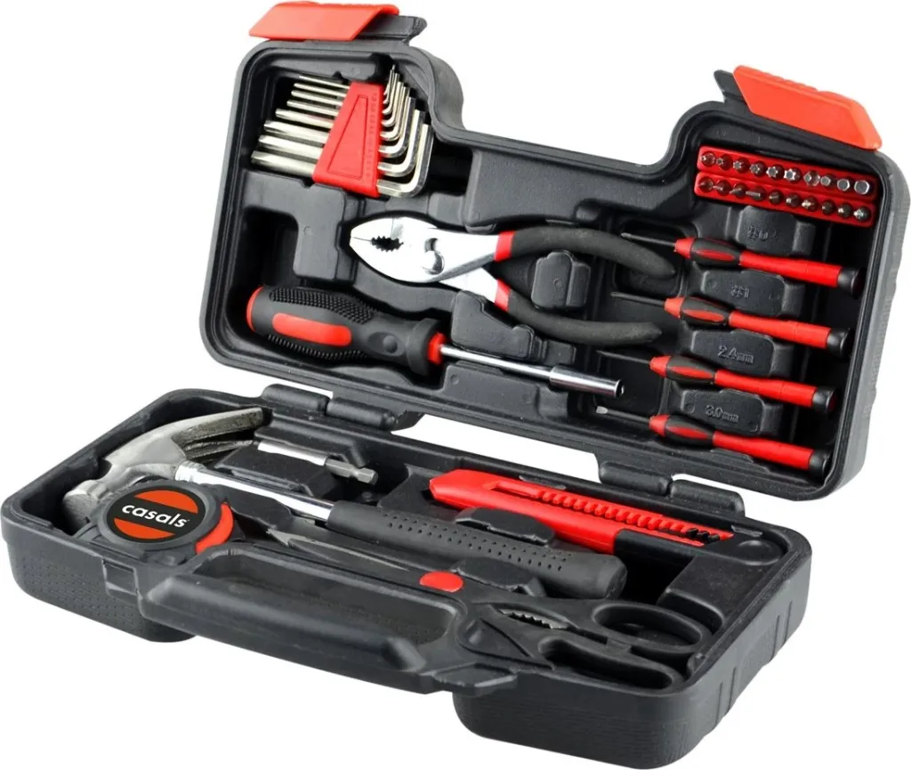 Set veglash dore Casals HH39, 39 pjesë, me kasë bartëse - 2