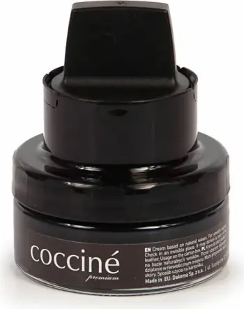 Krem për këpucë prej lëkure Coccine, i zi