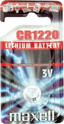 Bateri Maxell CR1220, 3V, litium, 1 copë - 1