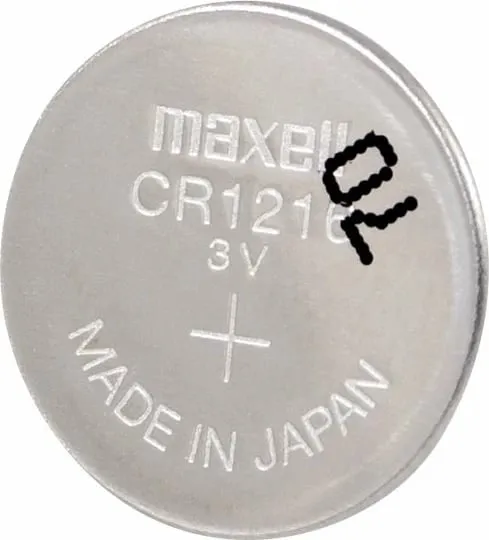 Bateri Maxell CR1216, 3V, 25mAh, Lithium - 1