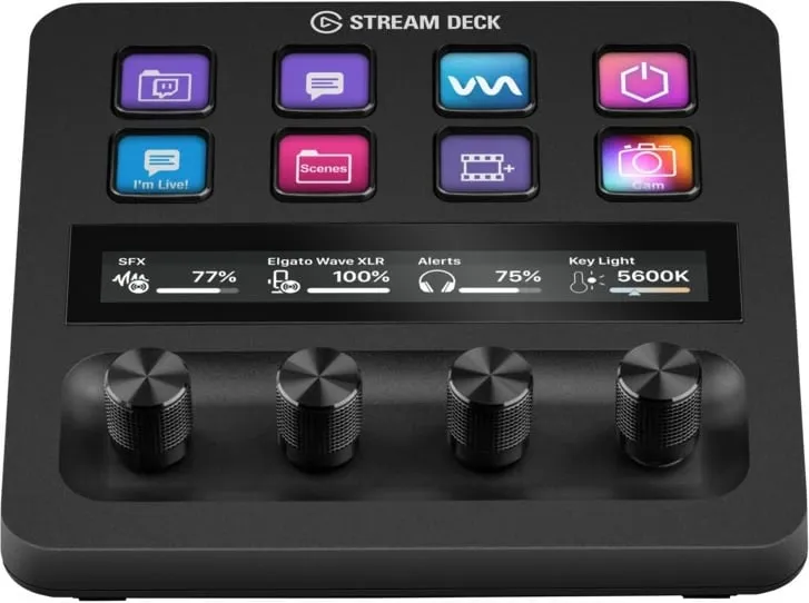 Kontroller streaming Elgato Stream Deck +, 8 butona, 4 diala, i zi - 4