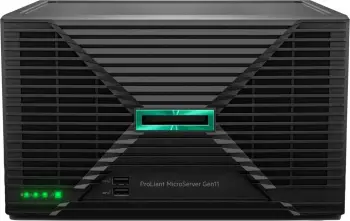 Kasë server Hewlett Packard Enterprise ProLiant MicroServer Gen11, Intel E-2414, 16GB RAM, 128GB SSD, e zezë