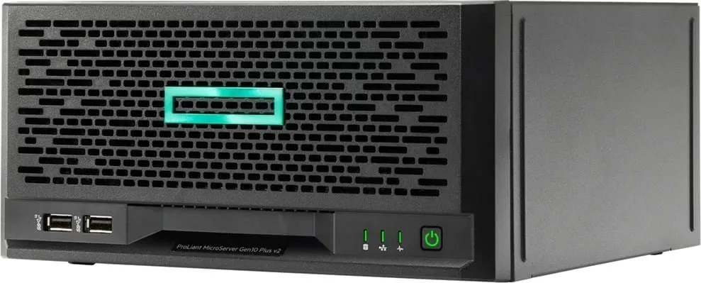 Server HPE ProLiant MicroServer Gen10+ v2, Intel Xeon E-2314, 16 GB RAM, Ultra Micro Tower, Zi - 2