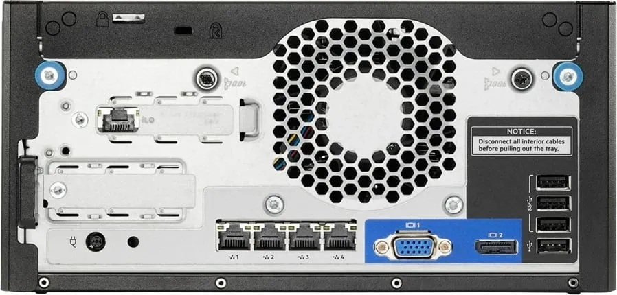 Server HPE ProLiant MicroServer Gen10+ v2, Intel Xeon E-2314, 16 GB RAM, Ultra Micro Tower, Zi - 3