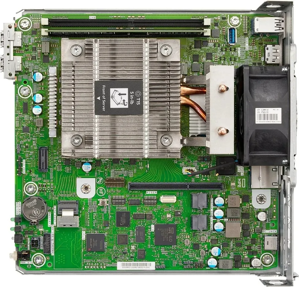 Server HPE ProLiant MicroServer Gen10+ v2, Intel Xeon E-2314, 16 GB RAM, Ultra Micro Tower, Zi - 5