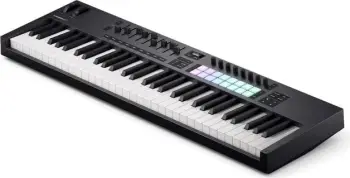 Tastierë MIDI Novation Launchkey 61 MK4, 61 taste, e bardhë