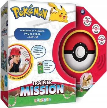 Lodër interaktive ZANZOON Pokemon Trainer Mission, për djem/vajza, e kuqe