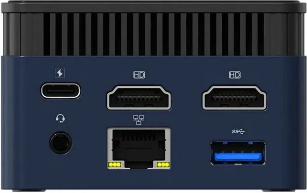 Kasë mini PC Qoobe ANN150, Intel Celeron N, 12GB RAM, 512GB SSD, Windows 11 Pro, e zezë - 3