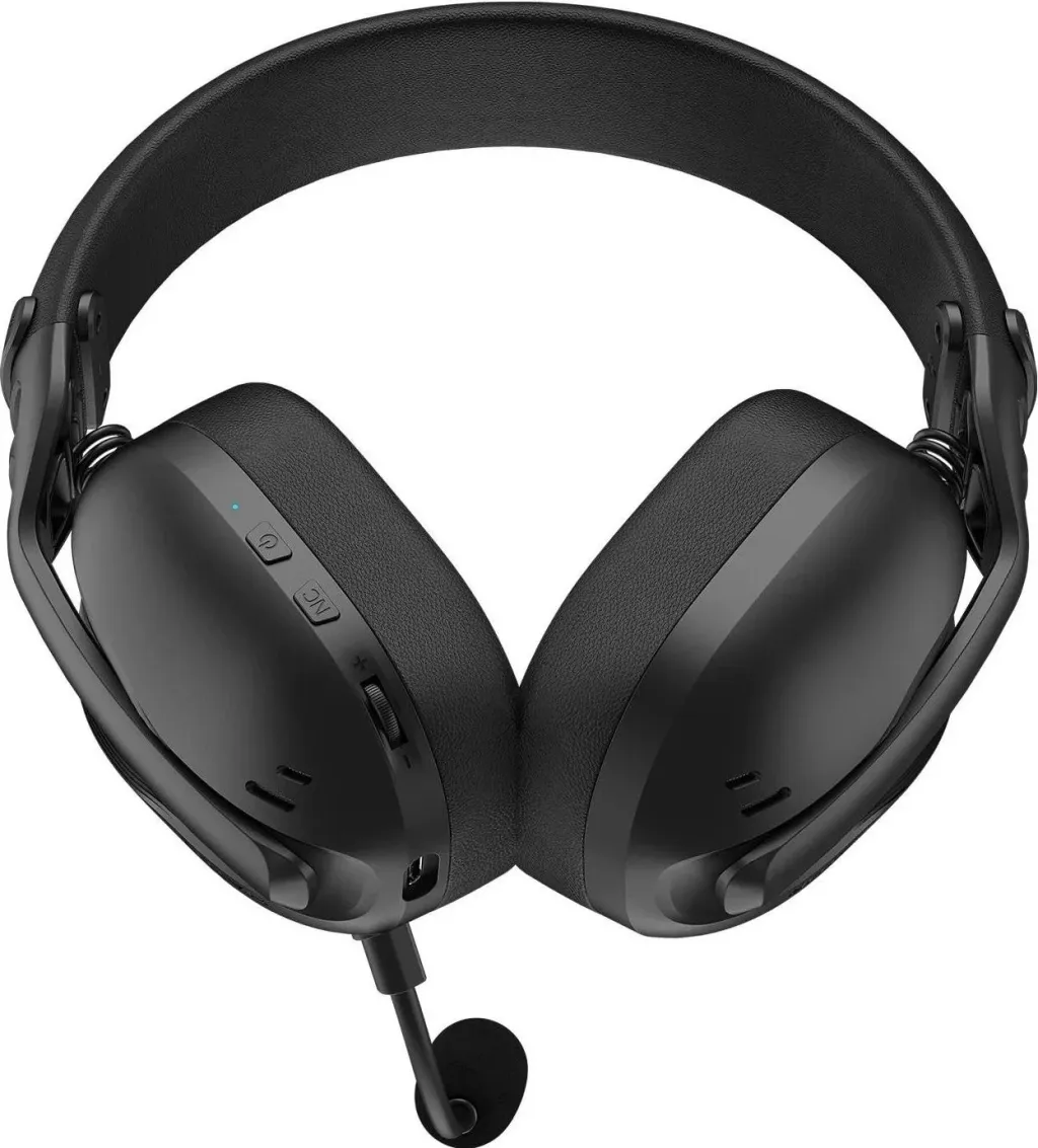 Kufje Hator Hyperpunk 3 Wireless ANC ESH15, me mikrofon të ndashëm, të zeza - 4