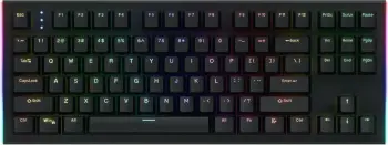 Tastierë mekanike Hator Gravity X TKL, RGB, HATOR Aurum Orange Linear, USB, e zezë