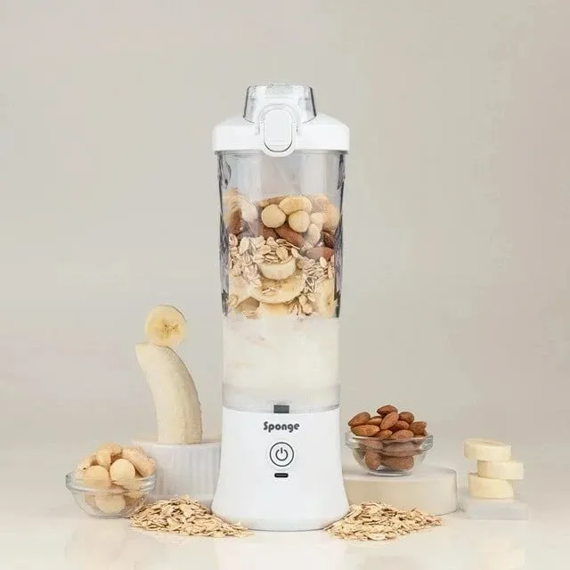 Blender pa kabllo Sponge 0.6L, i bardhë - 3