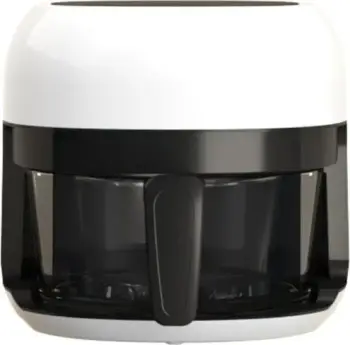 Fritezë pa yndyrë SPONGE 4L, 1000W, e zezë/e bardhë