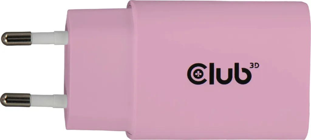 Karikues USB-C Club3D CAC-3021, 30W, 2 copë, rozë - 8