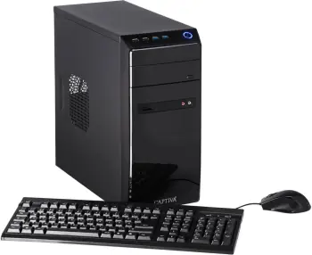 Kompjuter Captiva Power Starter I81-132, Intel i3-12100, 8GB RAM, SSD 250GB, Windows 11, kasë e zezë
