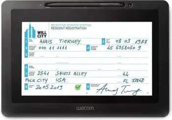 Tablet grafik Wacom DTU-1031AX, LCD 10.1 inç, zi