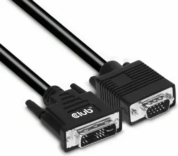 Kabllo DVI në VGA Club3D 3m, e zezë