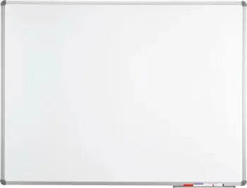 Tabako magnetike MAUL, sipërfaqe çeliku e shkruajtshme, kornizë alumini, gri