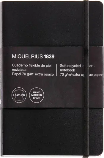 Fletore MAUL A041990, 200 fletë, 70 g/m², kapak i butë, e zezë