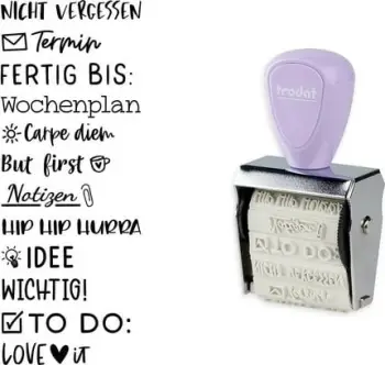 Stampë Trodat Creative Mini/V2 1129, pastel lila