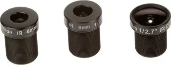 Lente Axis M12 megapiksel 6-pack, e zezë, për AXIS M3014 M3113-R M3114-R P39-R, me kabllo
