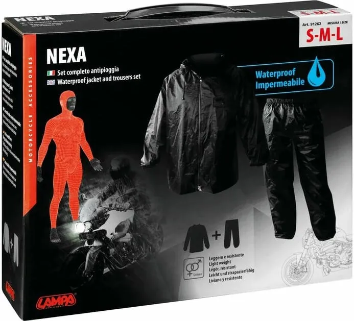 Xhakete Dhe Pantollona Waterproof S,m,l Motorri - 4