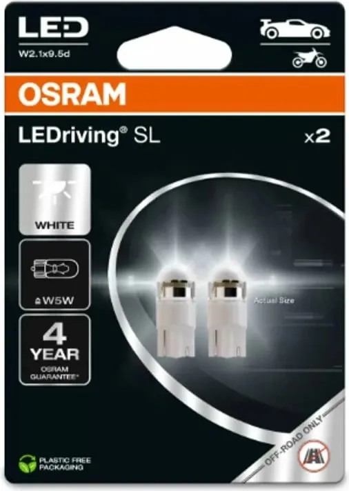 Lampa Led 12v 5w 6000k W2.1x9.5d - 1