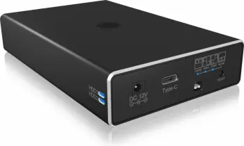 Kuti e jashtme RAID Icy Box IB-RD2253-C31, 2.5" SATA, USB 3.2 Gen 2, e zezë