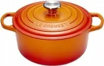 Tenxhere Le Creuset 21177240902430, 4.2L, gize, portokalli