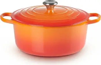 Tenxhere Le Creuset 21177280902430, 6.7L, gize, portokalli/kuqe