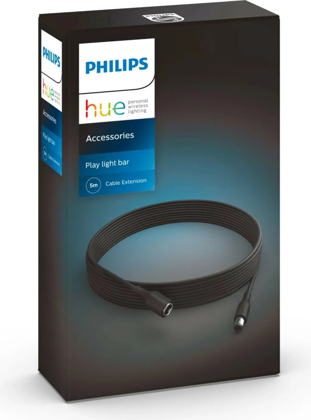 Kabllo zgjatues Philips Hue Play, 5m, e zezë - 2