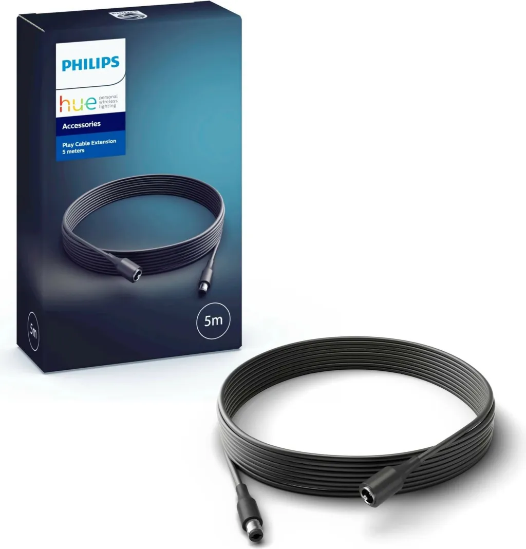 Kabllo zgjatues Philips Hue Play, 5m, e zezë - 3
