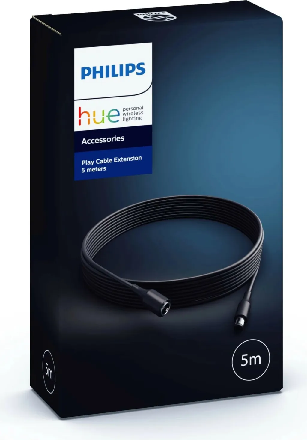 Kabllo zgjatues Philips Hue Play, 5m, e zezë - 5