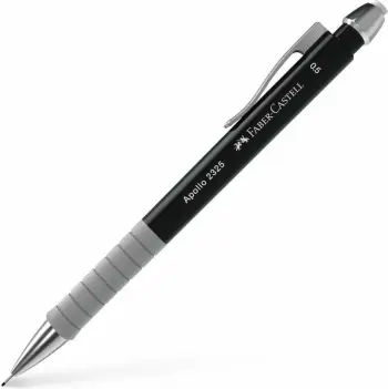 Laps mekanik Faber-Castell Apollo 232504, 0.5mm, zi/gri