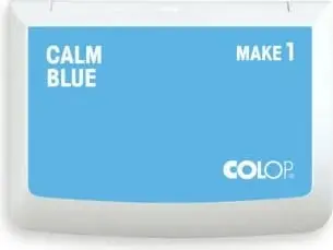 Jastëk boje COLOP SKCMCB, blue, 1 copë