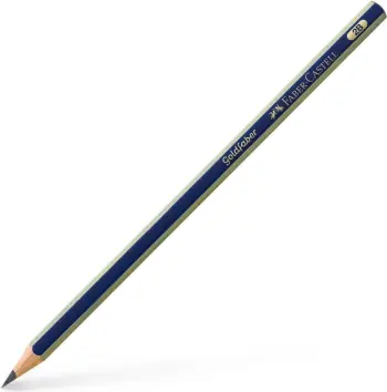 Lapsa grafiti Faber Castell Goldfaber 1221, 2B, set 12 copë